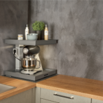 Gemotoriseerde hoekset QANTO PULL-OUT met ledverlichting en stopcontact, Antracietgrijs - Afbeelding 7