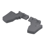 BLUM Geleider MOVENTO 60 kg BLUMOTION / TIP-ON BLUMOTION 580mm - Afbeelding 3