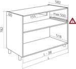Onderkast keukenkast zelfbouw H 782