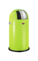 WESCO Pushboy 50L Limegreen Prullenbak Afvalbak Vuilnisbak