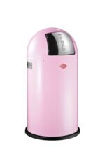 WESCO Pushboy 50L Roze afvalemmer vuilnisemmer prullenbak