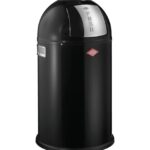 Wesco Pushboy junior zwart pedaalemmer afvalemmer 22liter