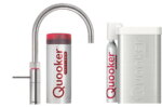 Quooker PRO3 en CUBE Fusion Round  RVS