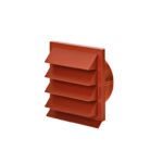 K-Jal 150 Buitenrooster baksteenrood, COMPAIR® Flow 150