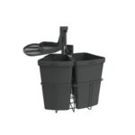 Cabbi® junior 2, Afvalsysteem voor deuren, antraciet