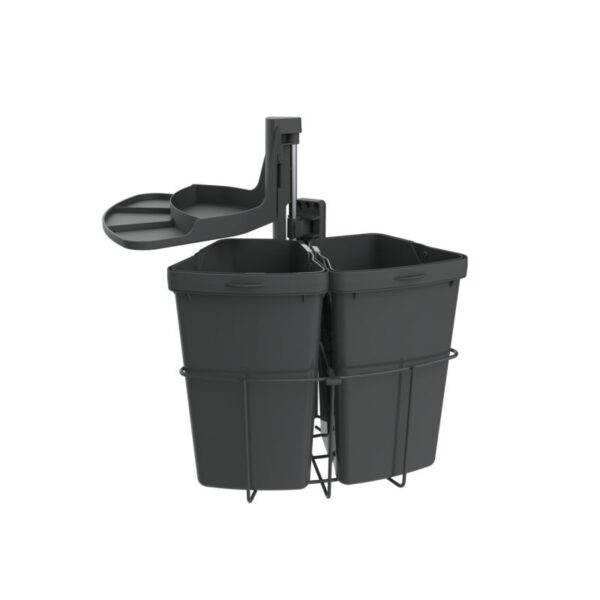 Cabbi® junior 2, Afvalsysteem voor deuren, antraciet