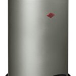 WESCO Alpha Pedaalemmer Nieuwzilver 13L prullenbak