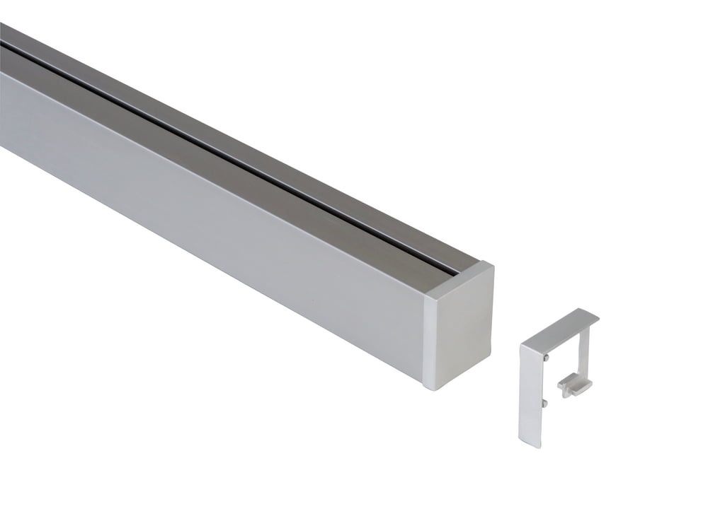 Linero MosaiQ Strip met haken 1, Relingsysteem, grafiet zwart | Bestel Direct Online