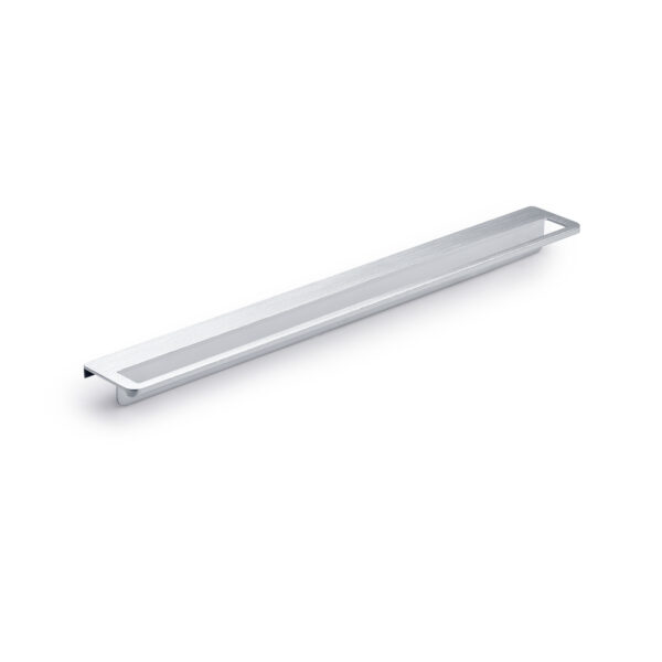Handdoekhouder voor greeploze keukens RVS lengte 320mm