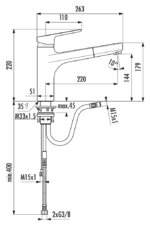 Ceraplan 3, Keukenkraan, Chroom, laagdruk - Afbeelding 2