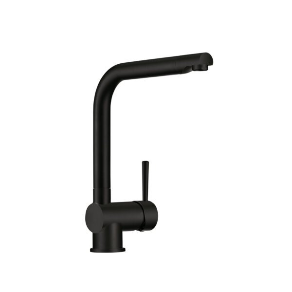 Drive 1, Eengreepsmengkraan, Zwart mat, hoogdruk