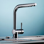 Drive 1, Eengreepsmengkraan, Zwart mat, hoogdruk - Afbeelding 2