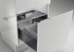 Cox Cick-E® 600 K, Elektrische uitwerper voor Cox afvalverzamelaar, Donkergrijs/ Chroom mat, 320 mm