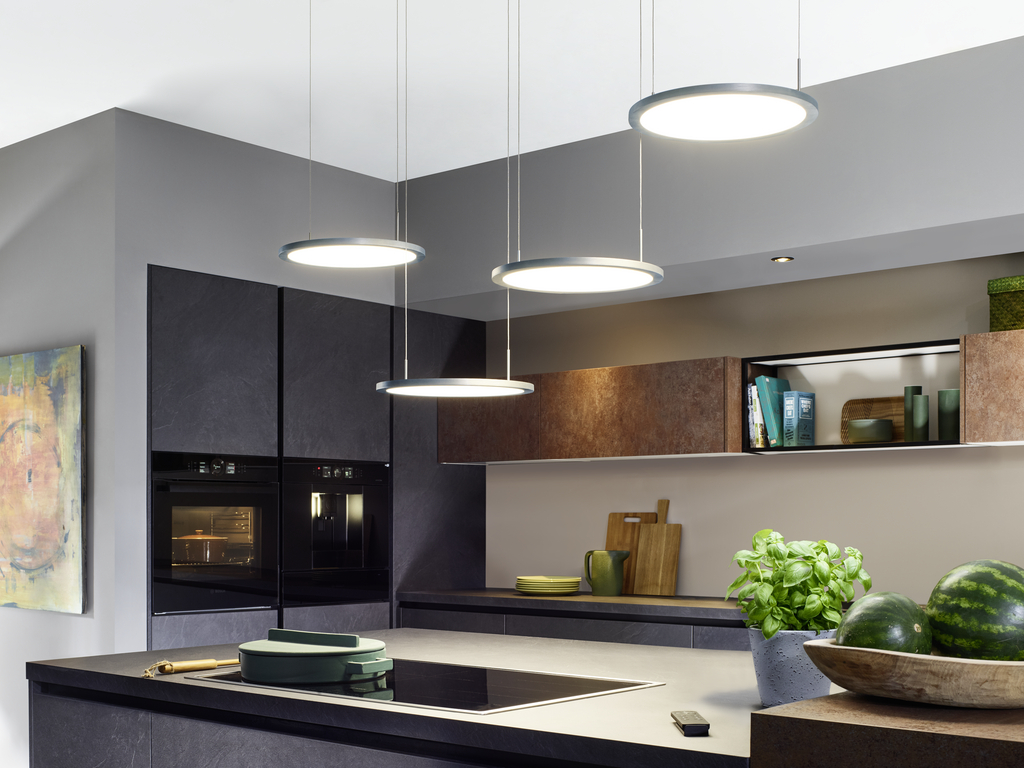 S13422_7065012_101 Plate 4 LED, roestvrij staalkleurig geanodiseerd - Afbeelding 3