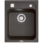 Angola 40, Inbouw-spoelunit, Kleur Graniet Espresso