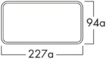 E-Jal 150 muurdoorvoer THERMOBOX platte buis - Afbeelding 2