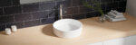Patera 40, Opzet-wastafel rond, Kleur Wit Glanzend - Afbeelding 2
