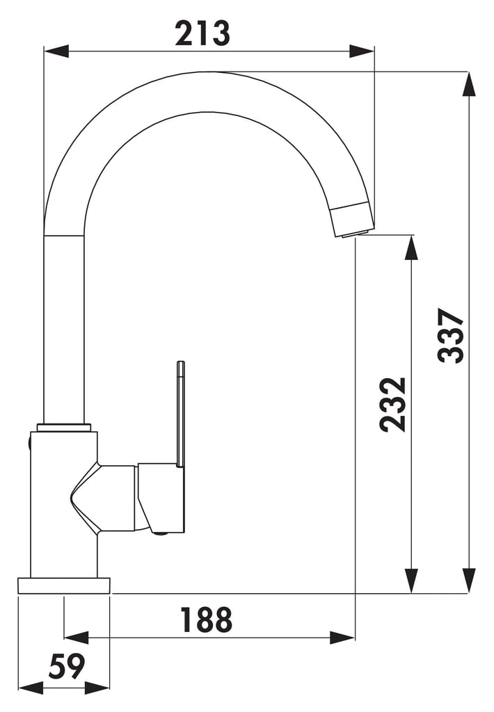 S14027_S14027_200 Portare 3. Eengreepsmengkraan. Mat zwart. - Afbeelding 5