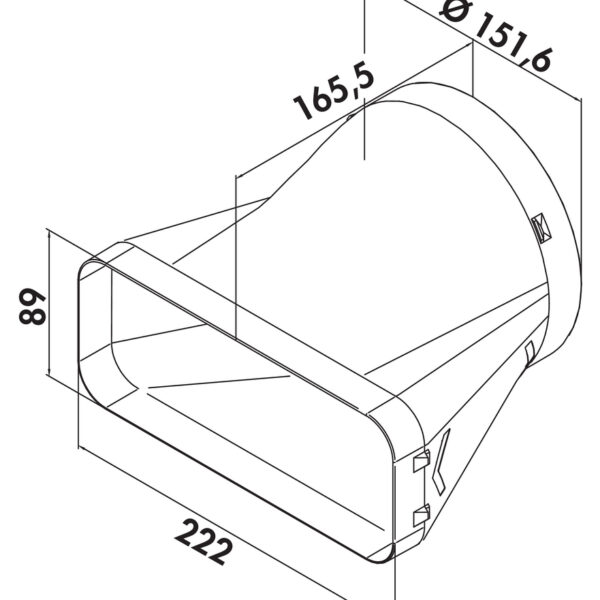 P-EST 150 eindstuk Compair Prime Flow