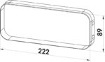 P-K-Klima Flow 150 muurdoorvoerunit Wit - Afbeelding 2