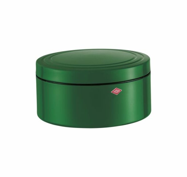 wesco cookie box classic line christmas kerstgroen koektrommel