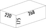 WESCO Single Grandy Broodbox Rood - Afbeelding 3