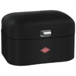 WESCO single grandy zwart mat broodbox broodtrommel brooddoos