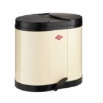 WESCO ECO verzamelaar 170 Amandel prullenbak pedaalemmer Double-Bin