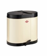 WESCO ECO verzamelaar 170 Amandel prullenbak pedaalemmer Double-Bin