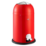 WESCO Kickmaster Junior 12L Rood Prullenbak Pedaalemmer Afvalbak