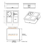 Inbouwcontactdoos VERSAHIT 2-voudig - Afbeelding 2