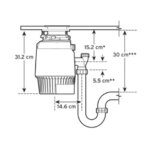 INSINKERATOR 550 voedselrestvermaler - Afbeelding 2