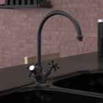 Horus Julia 1133, keuken kraan, Mat zwart - Afbeelding 2