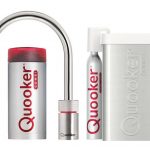 Quooker COMBI+ en CUBE Nordic Round  RVS