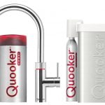 Quooker COMBI+ en CUBE Flex  chroom