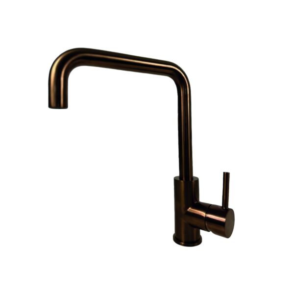 Newform Real 63420 kraan, Eenhendel keukenmengkraan, Copper