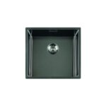 Spoelbak Lorreine, Royal series 40-SP, Gun Metal, Inclusief Superplugset