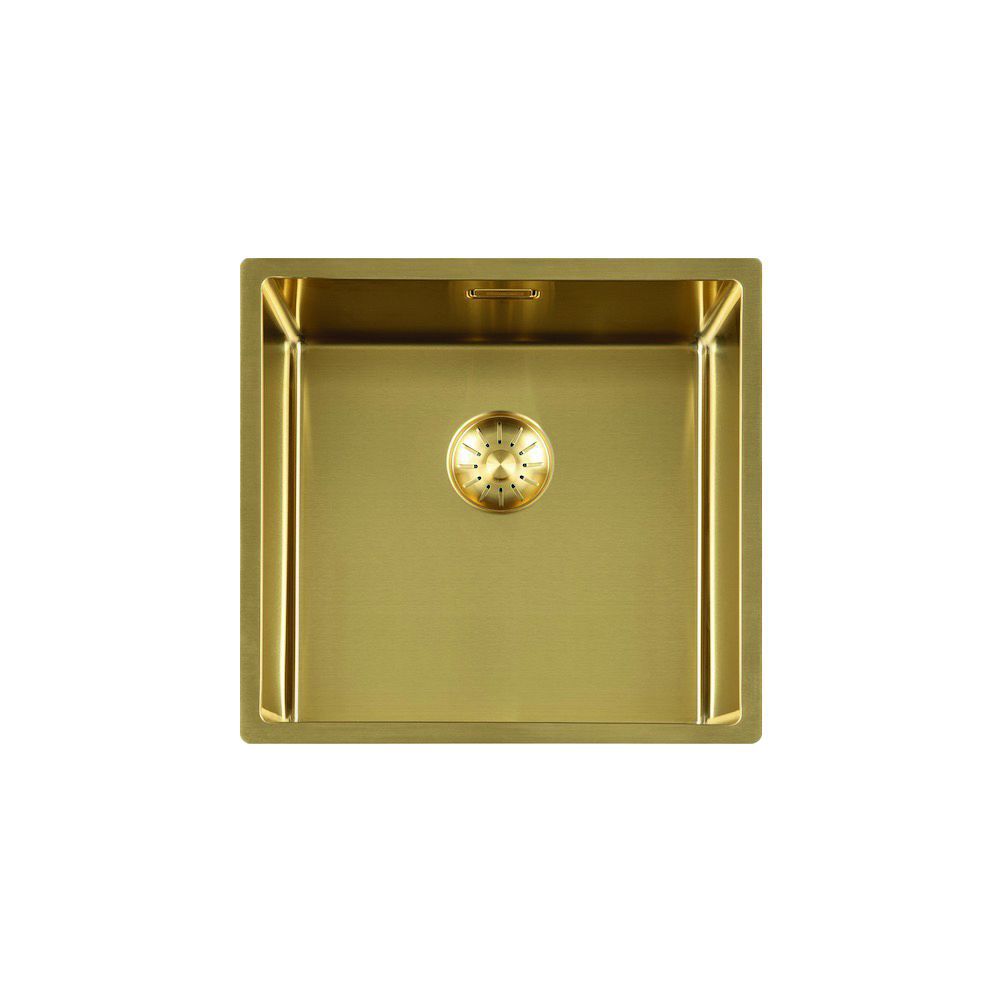 royal-series-40-sp-9204-nl-G Spoelbak Lorreine, Royal series 40-SP, Gold, Inclusief Superplugset - Afbeelding 1