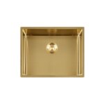Spoelbak Lorreine, Royal series 50-SP, Gold, Inclusief Superplugset