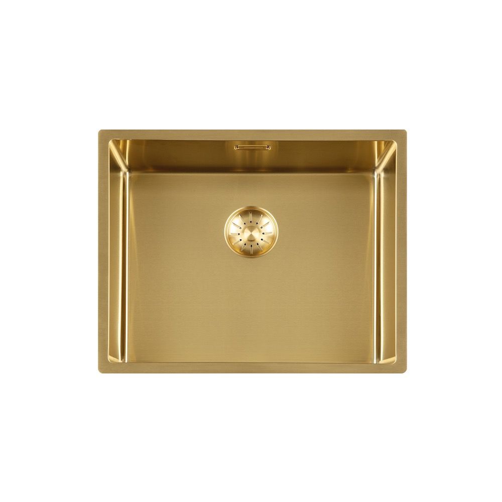 royal-series-50-sp-9213-nl-G Spoelbak Lorreine, Royal series 50-SP, Gold, Inclusief Superplugset - Afbeelding 1