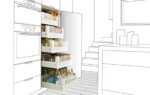 Blum TANDEMBOX antaro SPACE TOWER kast 45cm tot 60cm breed
