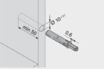 956.1004 Blum TIP-ON WIT korte versie