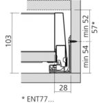 Blum MERIVOBOX Binnenlade MM1Z H106mm - Afbeelding 4