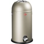 wesco-wesco-kickmaster-prullenbak-33L-neusilber-nieuwzilver-pedaalemmer