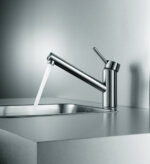 KWC Inox 1, Gootsteenkraan, roestvrij staal, hoogdruk - Afbeelding 2