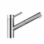 KWC Inox 3, Gootsteenkraan, roestvrij staal, hoogdruk