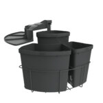 Cabbi® 3, Systeem voor afvalinzameling, antraciet