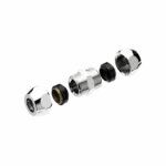 Dubbele schroefverbinding, Verbindingsmateriaal, 3/8" x 3/8", Ø 10 mm