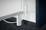 Drievoudige tafelcontactdoos met vlakke stekker, Contactdooselement, wit - Afbeelding 2
