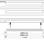 Ricol LED, Lamp, afzonderlijke lamp, L 2600 mm, zwart mat